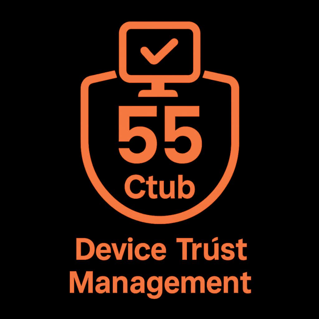 An icon representing Device Trust Management for 55 Club.